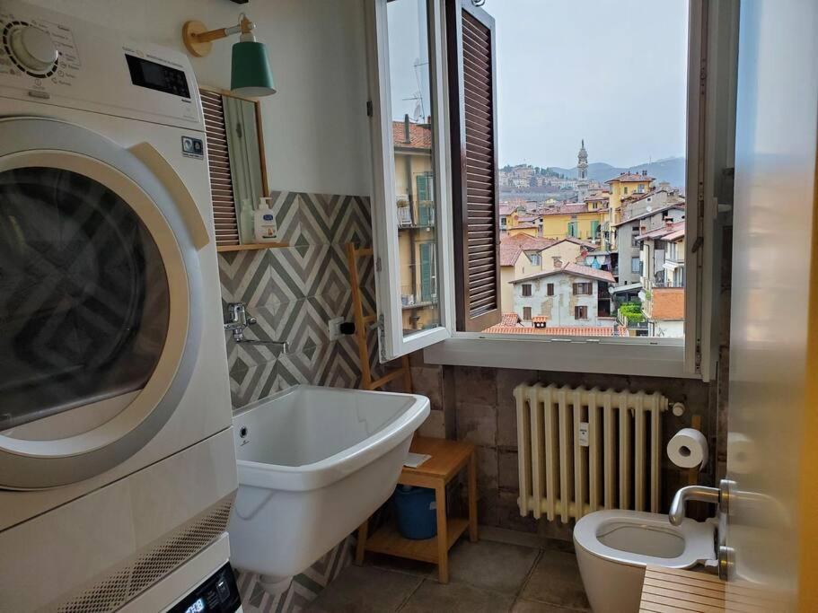 "La Me Ca" Intero Appartamento In Centro Con Vista Sui Colli Бергамо Екстериор снимка
