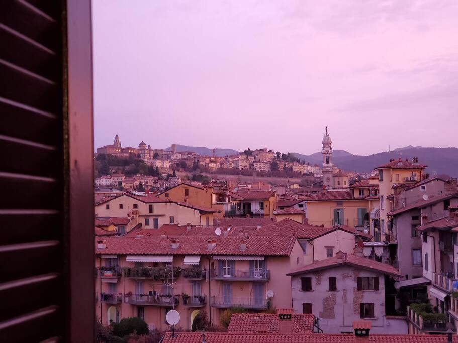 "La Me Ca" Intero Appartamento In Centro Con Vista Sui Colli Бергамо Екстериор снимка
